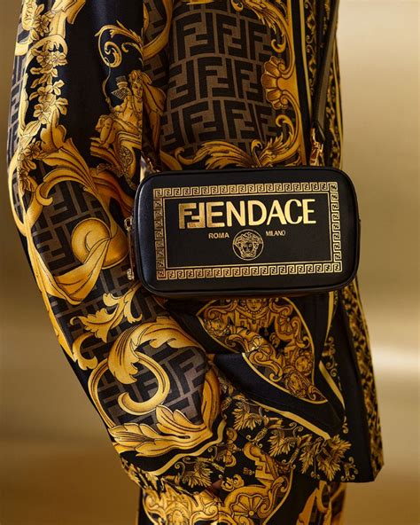 febdi versace|versace fendace ad.